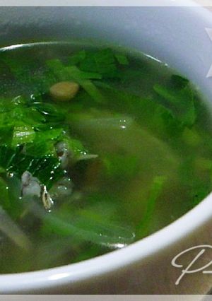 セロリとレンズ豆のスープ-レシピのメイン写真