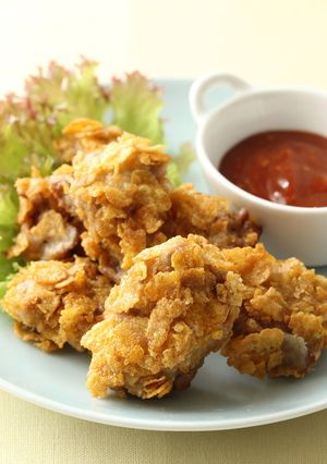 大豆のお肉のコーンフレークフライ-レシピのメイン写真