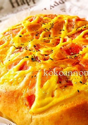 BIGベーコンマヨパン-レシピのメイン写真