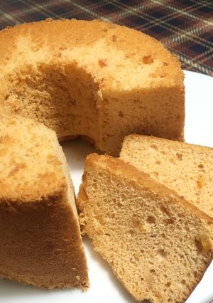 ブラッドオレンジのシフォンケーキ♪-レシピのメイン写真
