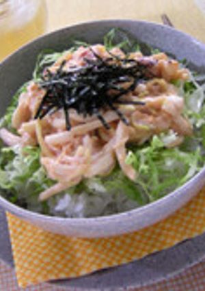 イカマヨ丼-レシピのメイン写真