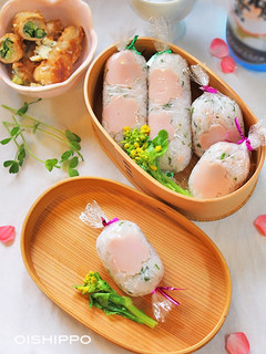 お花見弁当に!キャンデー包みさくら寿司-レシピのメイン写真