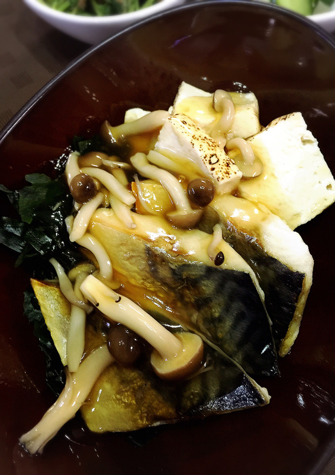 低糖おかず☆鯖と焼き豆腐のきのこあんかけ-レシピのメイン写真