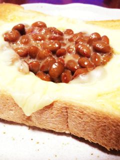 納豆チーズトースト☆彡-レシピのメイン写真