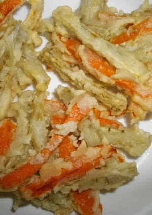 簡単!! 散らばらないかき揚げ-レシピのメイン写真