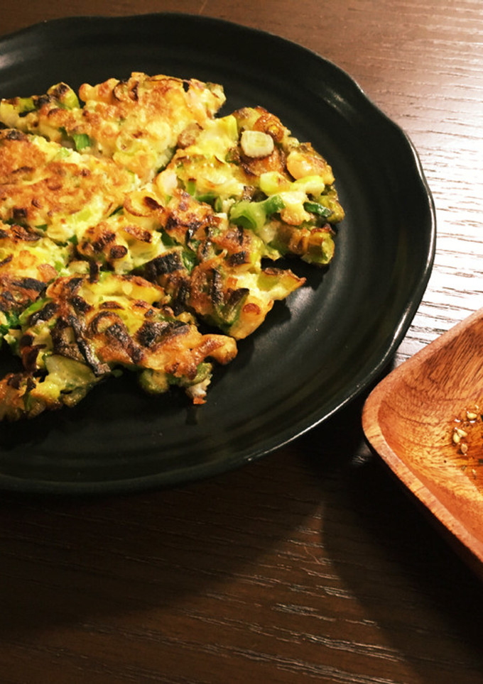 小麦粉不使用！ねぎたっぷりねぎ焼き♪-レシピのメイン写真
