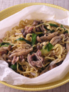 たっぷりきのこのオイスターソース焼きそば-レシピのメイン写真