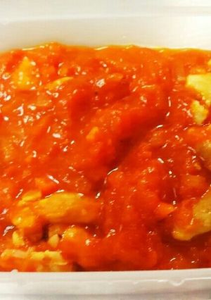 トマトソースにもなる！鶏肉のトマト煮込み-レシピのメイン写真