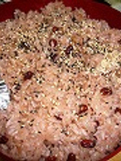 圧力鍋作。ずた家のお赤飯-レシピのメイン写真
