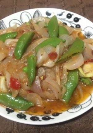 春野菜とアンチョビの炒め物-レシピのメイン写真