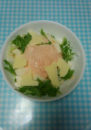 お手軽丼！豆腐の明太子マヨネーズ丼♪-レシピのメイン写真