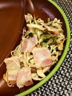 ベーコンきのこのマヨ醤油炒め-レシピのメイン写真