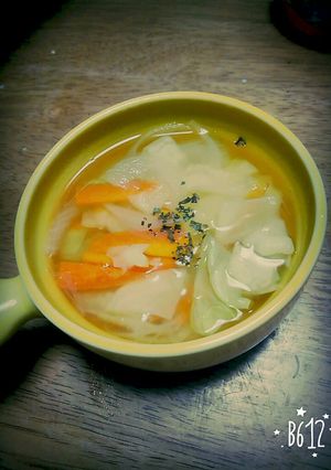 簡単！ 野菜がいっぱいスープ-レシピのメイン写真