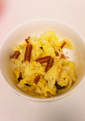 カルシウム満点うなキャベツ-レシピのメイン写真