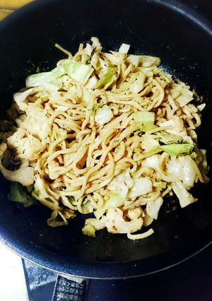 春キャベツのなんちゃってたらこパスタ-レシピのメイン写真