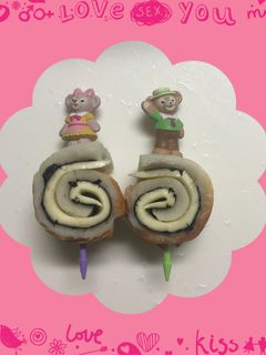 簡単弁当!かわいいグルグルちくわ ๑๑-レシピのメイン写真
