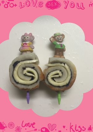 簡単弁当！かわいいグルグルちくわ ๑๑-レシピのメイン写真