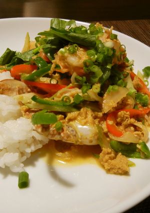 タイ料理店を超える味！プーパッポンカリー-レシピのメイン写真