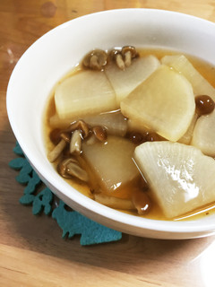 なめこと大根の煮物-レシピのメイン写真