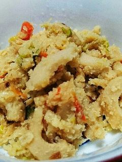 卯の花の炒り煮~学校給食編-レシピのメイン写真