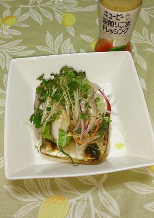 鯖のグリル野菜サラダ-レシピのメイン写真