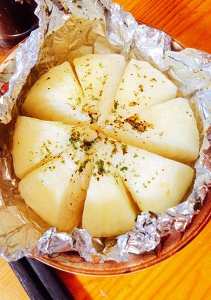あま〜い♪新玉ねぎのホイル蒸し-レシピのメイン写真
