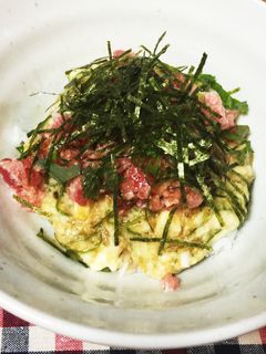 変わりネギトロ丼-レシピのメイン写真
