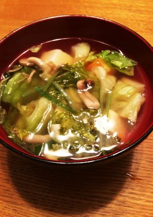 具沢山詰め込みコンソメスープ-レシピのメイン写真