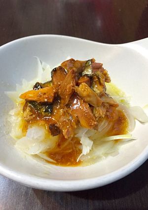 新玉ねぎとサンマ缶♡レモンソースサラダ-レシピのメイン写真
