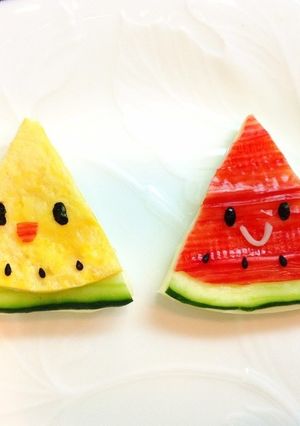 スイカカップルっチー-レシピのメイン写真