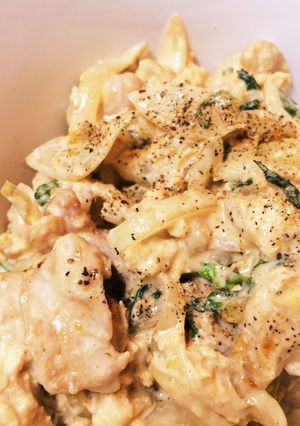 鶏肉と大葉のまよポン酢炒め-レシピのメイン写真