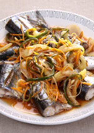さんまの野菜あんかけ-レシピのメイン写真