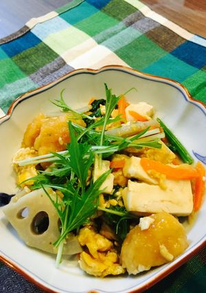 春彩り豆腐-レシピのメイン写真