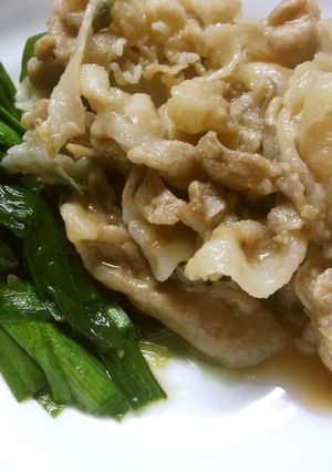 豚肉とニラの甘辛煮☆-レシピのメイン写真