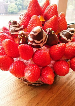 いちごブーケ-レシピのメイン写真