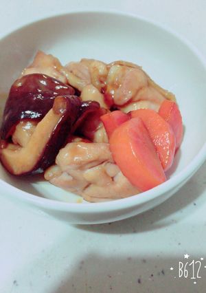 ☆お弁当☆かしわと人参の炒り煮-レシピのメイン写真