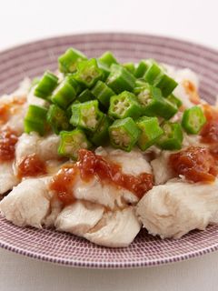 鶏ささみの冷製梅風味-レシピのメイン写真