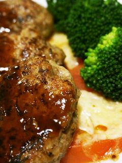 美味! ふわっふわっハンバーグ!-レシピのメイン写真