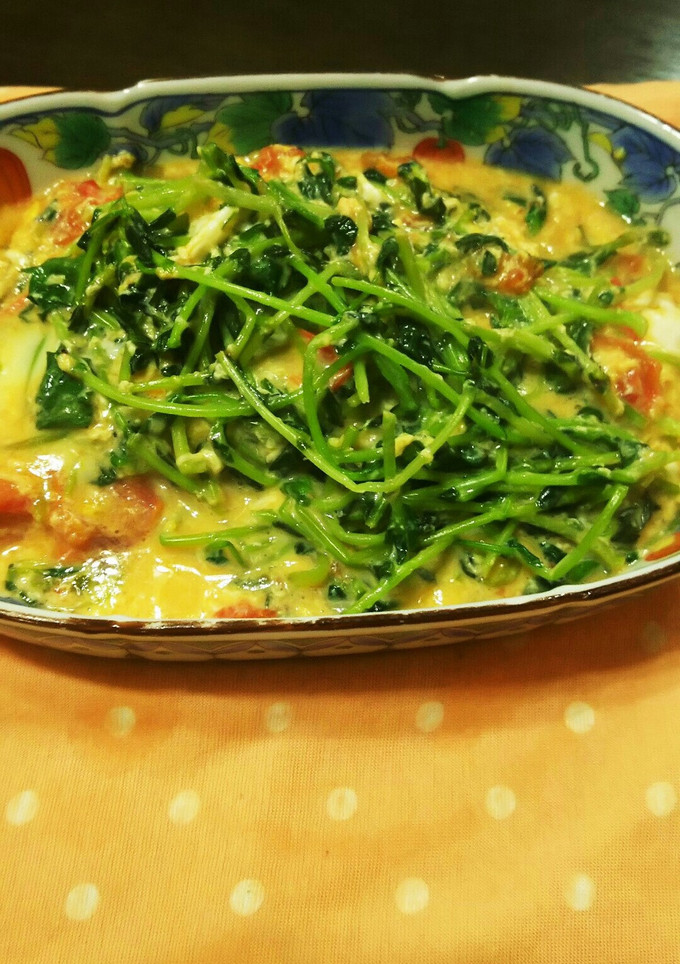 即簡単で美味しい。豆苗とトマトの卵とじ。-レシピのメイン写真