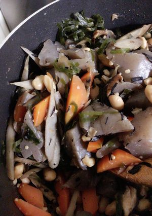 母乳に良いもの詰め込み！簡単大豆の煮物-レシピのメイン写真