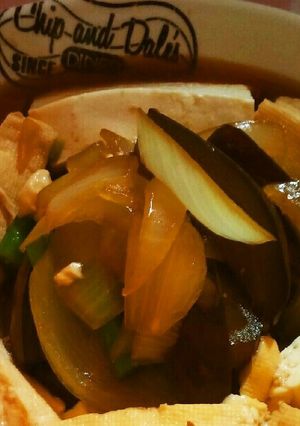 『 豆腐と野菜の土佐煮』-レシピのメイン写真