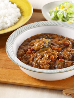 なすとひき肉のカレー-レシピのメイン写真