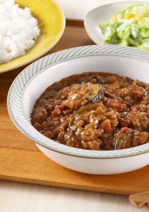 なすとひき肉のカレー-レシピのメイン写真