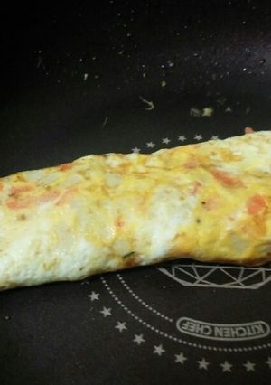 ちくわ入りオムレツ-レシピのメイン写真