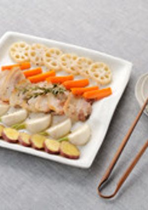 野菜と豚肉のハーブロースト-レシピのメイン写真