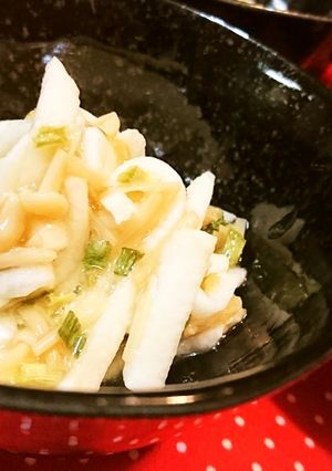 1分！【シャキシャキ長芋のなめ茸和え】♪-レシピのメイン写真