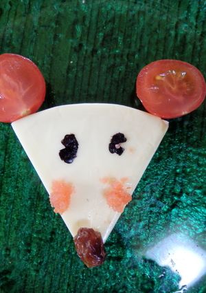 ねずみでチーズ-レシピのメイン写真