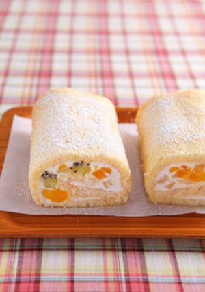 濃厚ヨーグルトロールケーキ-レシピのメイン写真