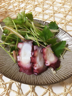 薬味だらけの蛸サラダ-レシピのメイン写真