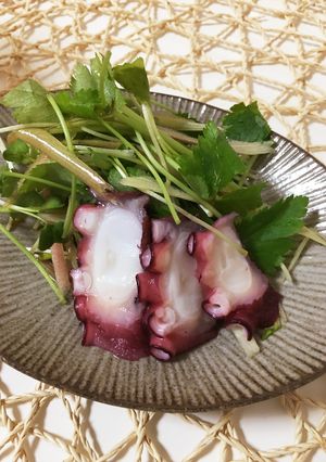薬味だらけの蛸サラダ-レシピのメイン写真